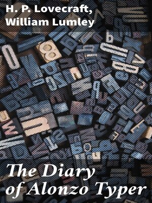 cover image of The Diary of Alonzo Typer